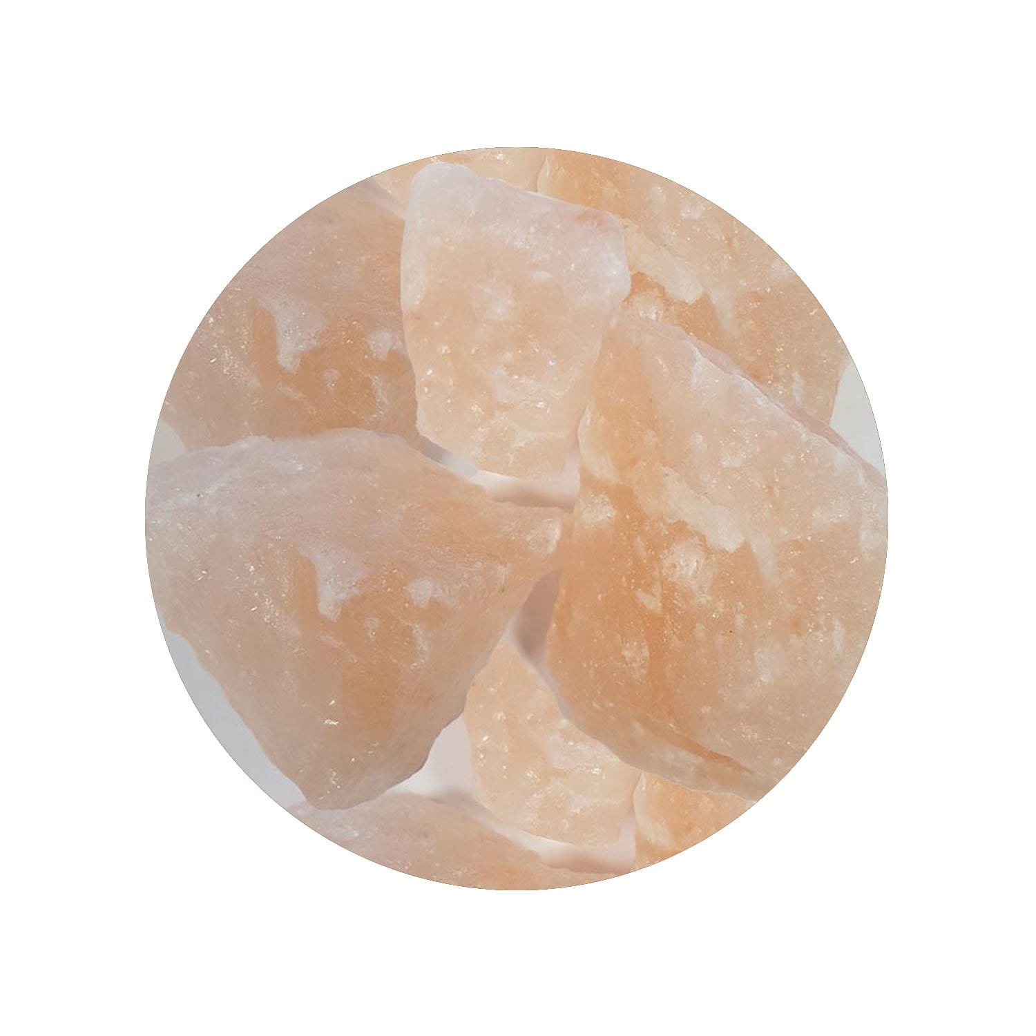 Grote witroze brokken Himalayazout