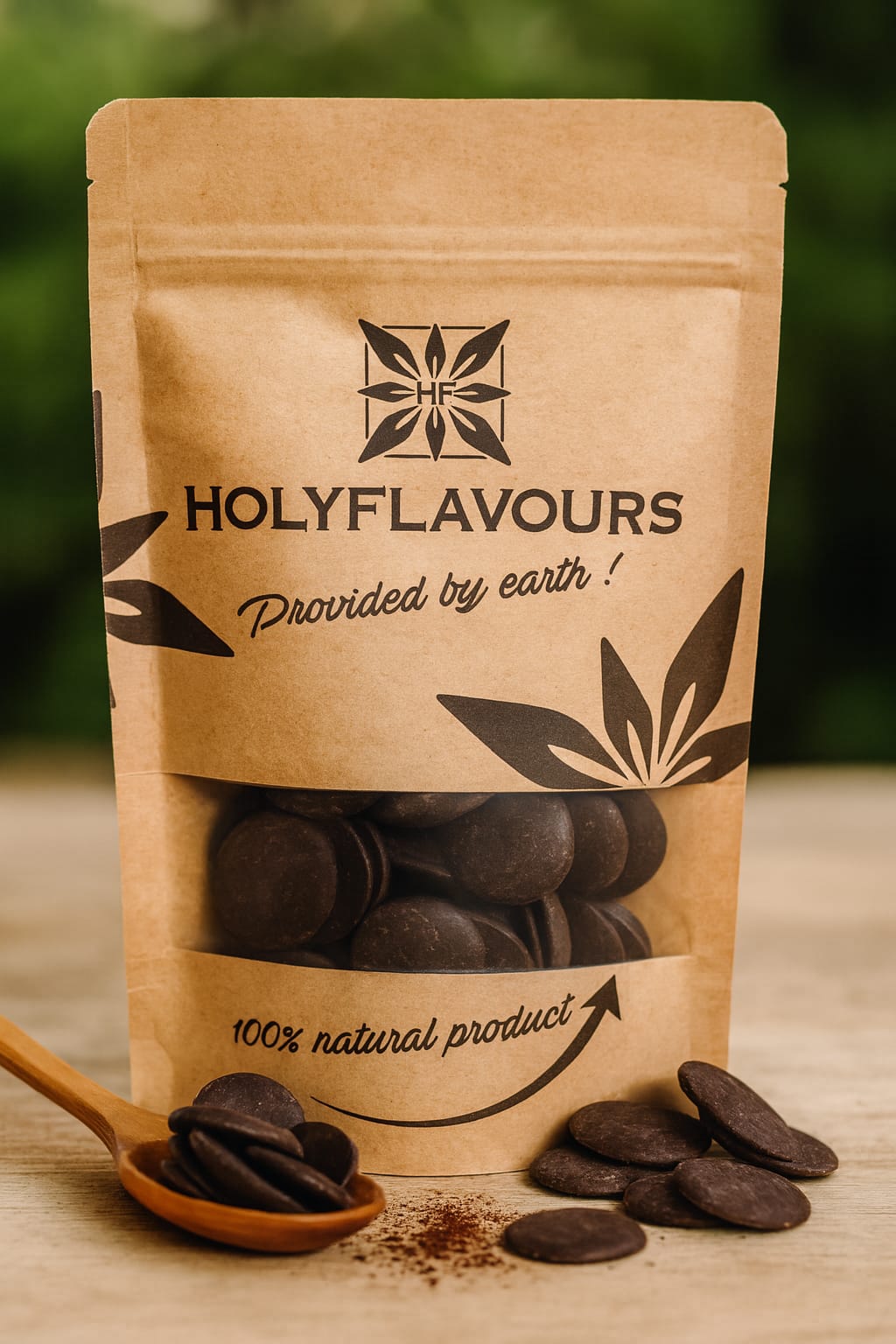 Cacao Pasta Wafers Biologisch (Cacao Massa) - Afbeelding 5