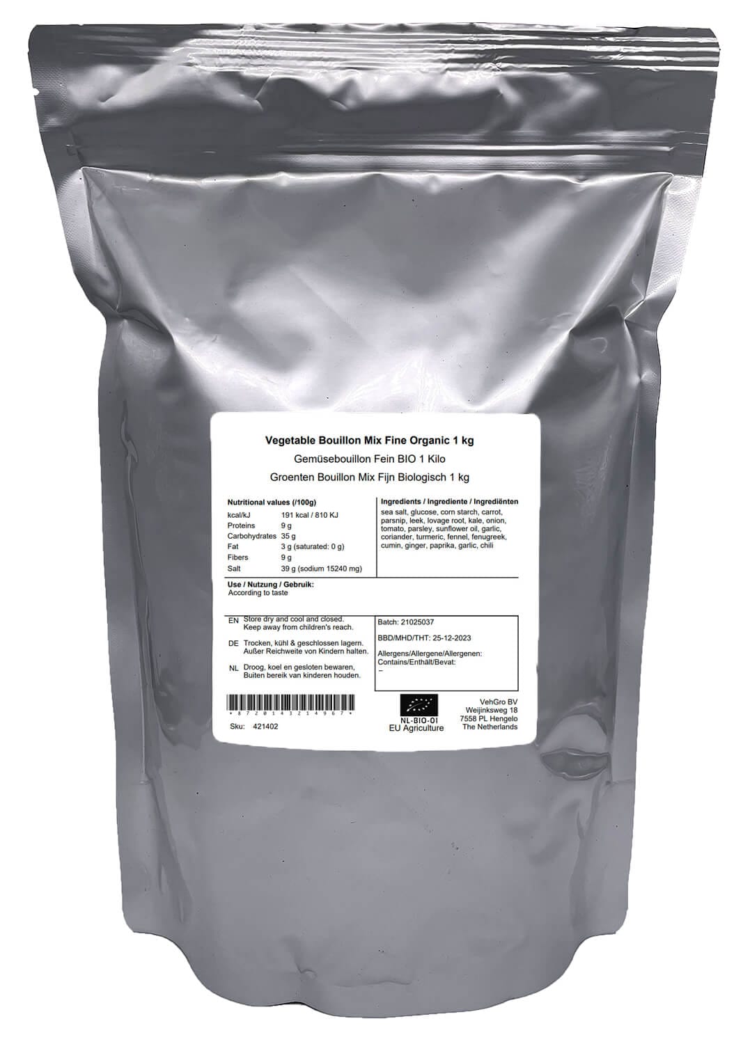 Groentebouillon Mix Fijn Kiemarm Biologisch - Afbeelding 4
