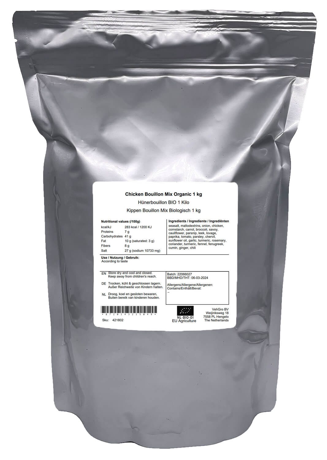 Kippenbouillon Mix Kiemarm Biologisch - Afbeelding 5
