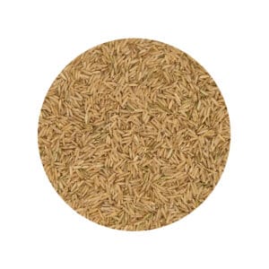 Bruine biologische basmati zilvervliesrijst korrels