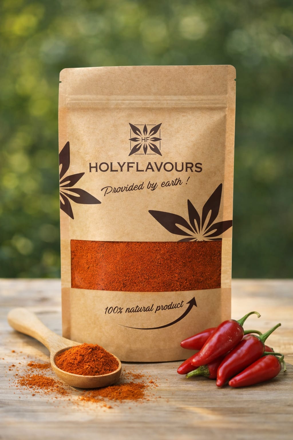 Paprika Poeder Scherp Kiemarm Biologisch - Afbeelding 3