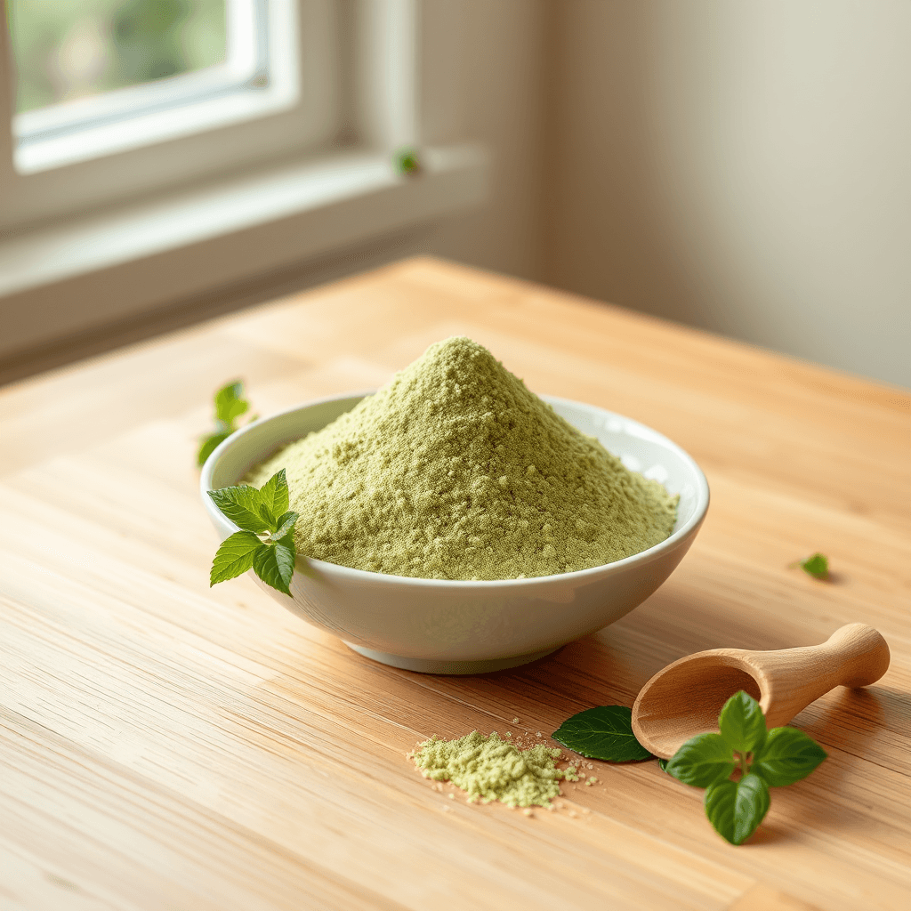 Groene Stevia Blad Poeder Biologisch