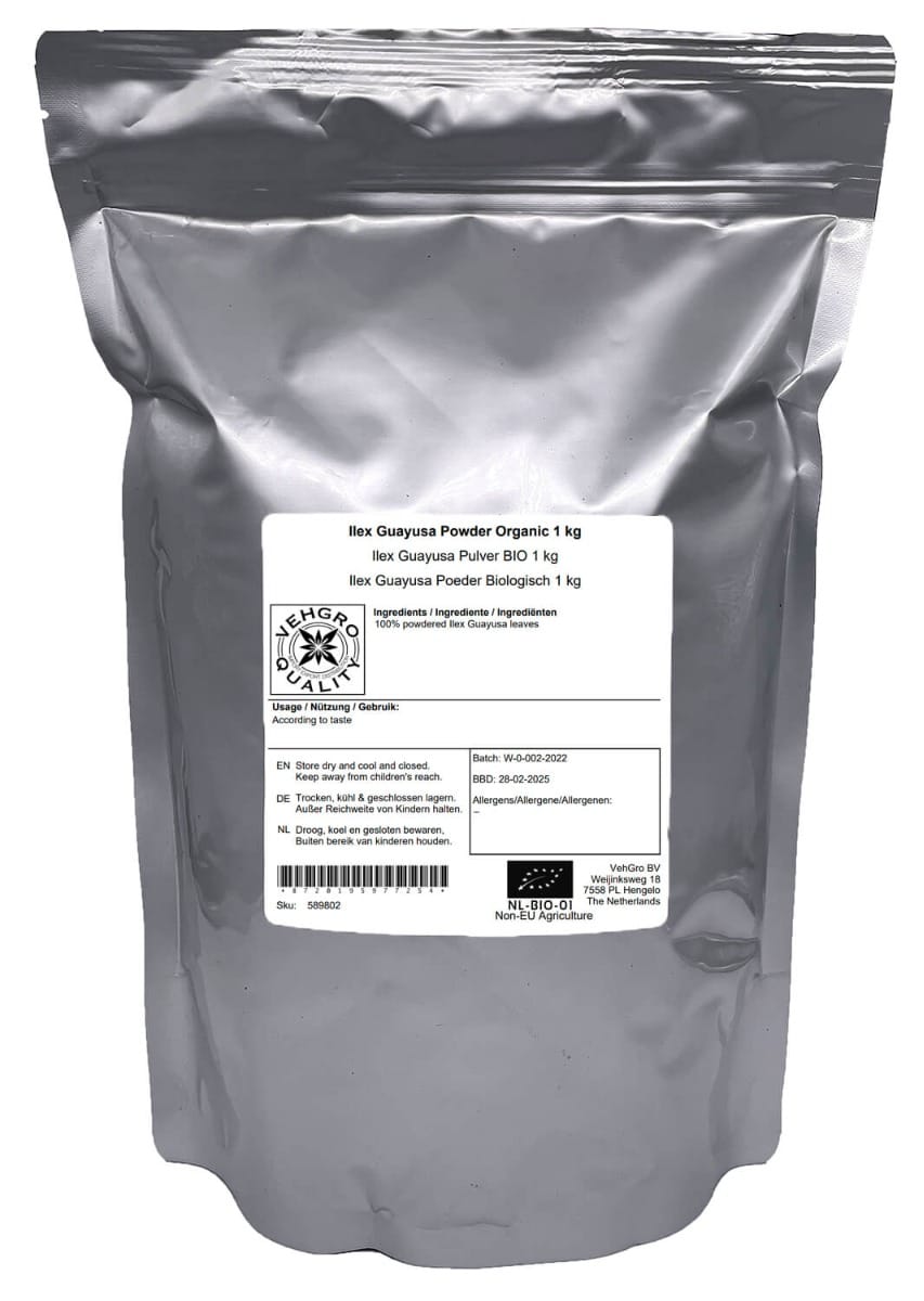 Ilex Guayusa Poeder Biologisch - Afbeelding 5