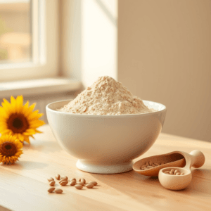 Zonnebloem Eiwit Poeder RAW Biologisch (55% Proteïne)